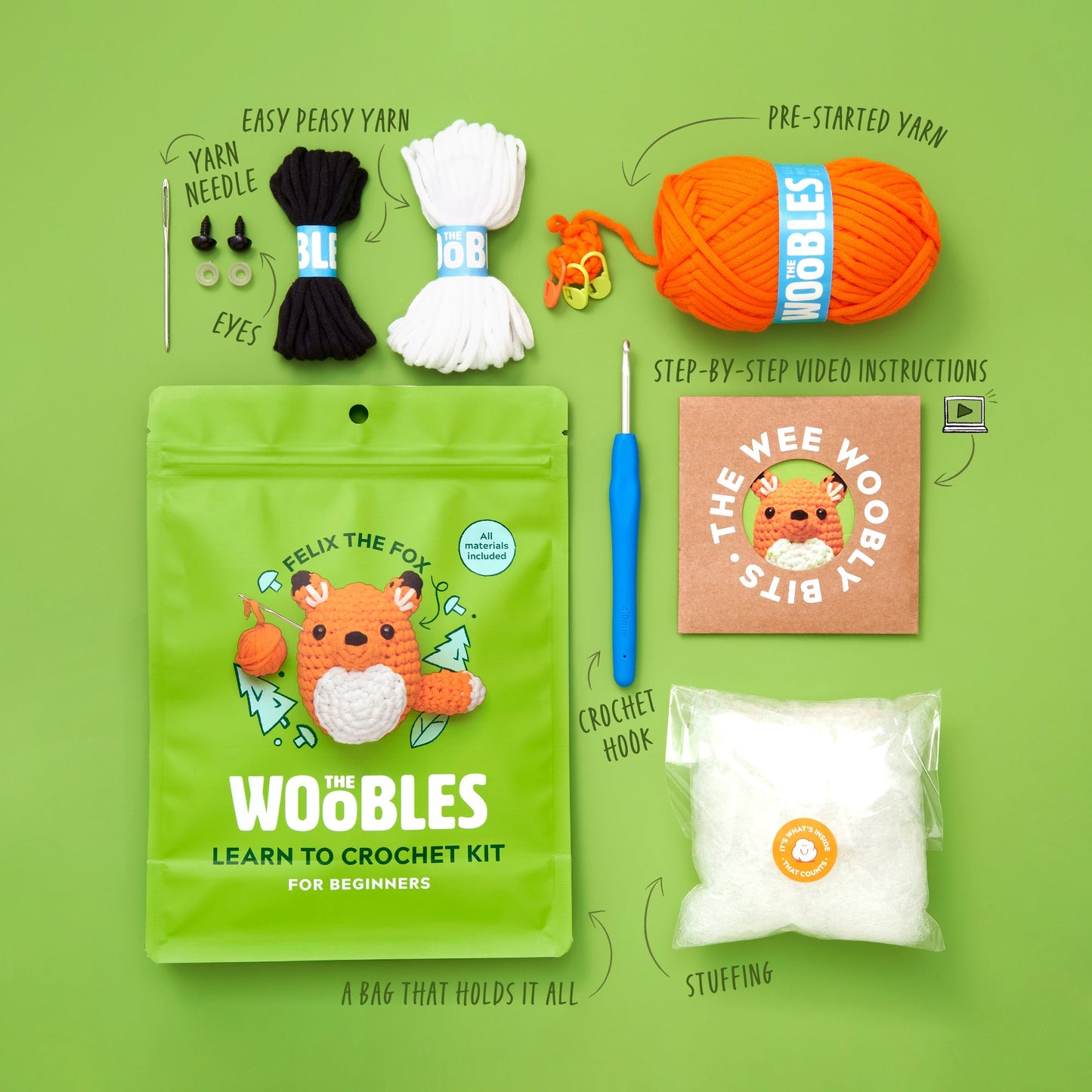 Felix the Fox Crochet Kit
